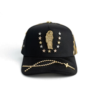 Casquettes personnalisées avec strass, Gorra originale 31, casquettes vierges à visière incurvée, casquettes de baseball à 5 panneaux avec puce NFC