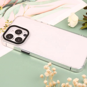 Precio al por mayor nuevo 1,5mm TPU material acrílico cubierta del teléfono carcasas para celulares fundas de teléfono móvil para <span class=keywords><strong>iPhone</strong></span> 13 <span class=keywords><strong>14</strong></span> - Product Image 5