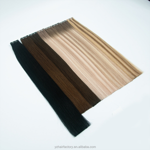 European Full Pu Skin Weft Russian Human Hair <b>Tape</b> Hair Extension Inject Invisible Skin <b>Tape</b> In Extensions Human Hair - Product Image 3