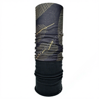 Foulard tubulaire multifonctionnel personnalisé 8-en-1, respirant, unisexe, pour la randonnée et le cyclisme, imprimé OEM, motif léopard, promotionnel