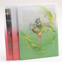 Porte-documents en plastique A4 A5 à double pochette, épaisseur 0,3 mm, organiseur de documents pour l'école et le bureau, vente en gros OEM