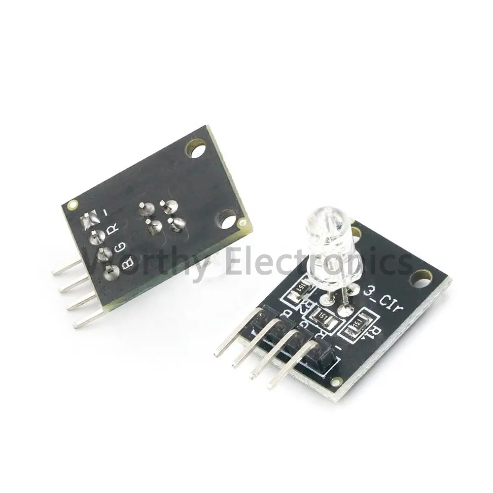 Elektrische Componenten 4 Pin 3 Kleur Rgb Led Sensor Module Full Color Led Plug In Led Kraal KY-016 Diy Kit