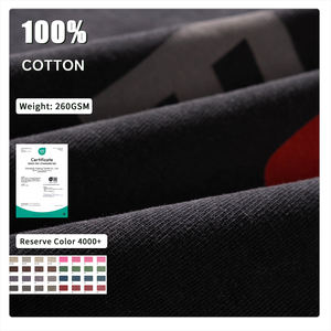 <span class=keywords><strong>T</strong></span>-<span class=keywords><strong>shirt</strong></span> in Cotone Lavato all'Acido Personalizzata 260Gsm Oversize Heavy Metal <span class=keywords><strong>Vintage</strong></span> Effetto Invecchiato per Uomo - Product Image 5