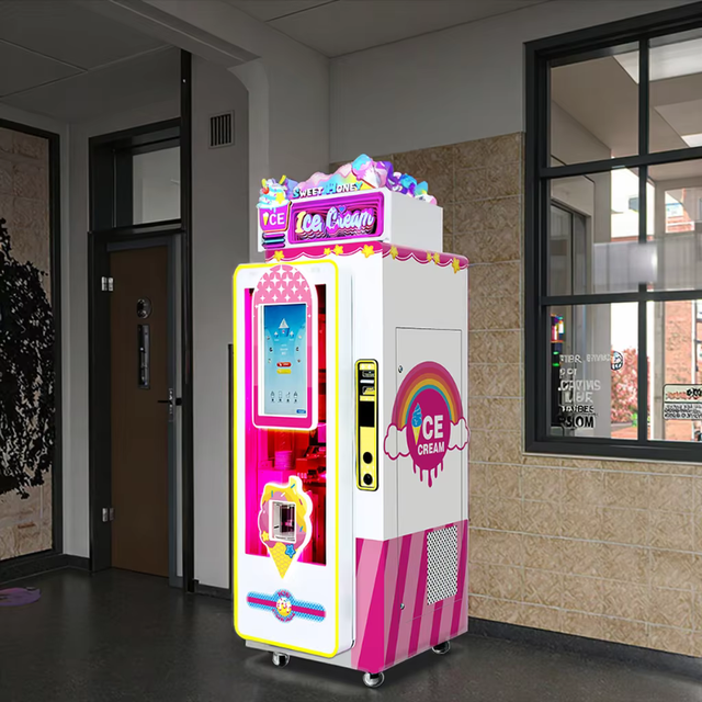 24-Hour Self-service Ice Cream Vending Machine Frozen Food Vending Machine Smoothie Machine