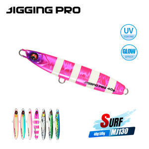 Jiggingpro Plomb Métal Jig Appât Lent Jig Saltwater Fishing Tackle for Ocean Boat Marlin and Snapper Species Jigging Lure Fishing - Product Image 6
