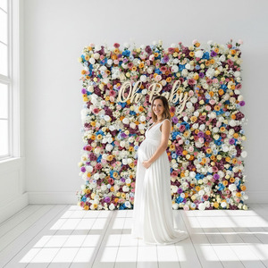 Bán buôn bán chạy nhất Chất lượng cao hoa nhân tạo tường cho trang trí tiệc cưới - Product Image 1