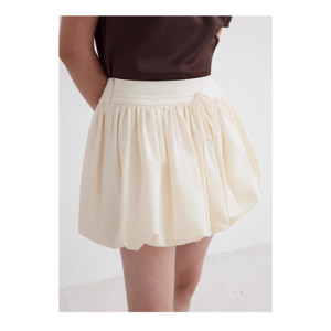 "อลิซ" กระโปรงสั้นเอวต่ำป้องกันการโป๊ลายดอกไม้สำหรับผู้หญิง - Product Image 6