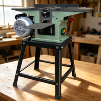 Raboteuse de table électrique multifonctionnelle 80 mm, mini-raboteuse à bois électrique avec base en aluminium, durable