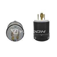 Prise et fiche à verrouillage rotatif Nema YUADON YDL1520P 20A 110V-250V HBL2421, usage industriel et résidentiel, prise électrique haute puissance