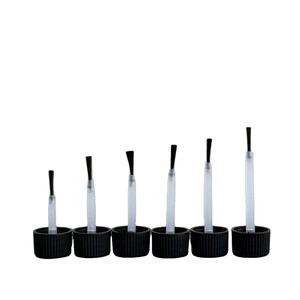 18mm Gel/esmalte <span class=keywords><strong>de</strong></span> uñas uso botella <span class=keywords><strong>de</strong></span> aceite esencial botella <span class=keywords><strong>de</strong></span> vidrio cepillo negro/blanco <span class=keywords><strong>tapas</strong></span> <span class=keywords><strong>de</strong></span> plástico 5 <span class=keywords><strong>10</strong></span> 15 20 30 50 ml tapa <span class=keywords><strong>de</strong></span> plástico PP - Product Image 1