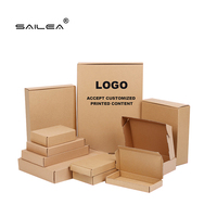 Boîte de rangement pour avion en carton ondulé à cinq couches avec logo personnalisé, matériaux recyclés blancs, doublure en éponge, emballage