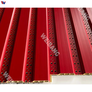 <b>Decorative</b> Modern 3D Hole Pattern Perforated Sound Insulation Diffuser <b>Panel</b> for Luxury Hotel Lobby Ceiling and Living Room - Product Image 5