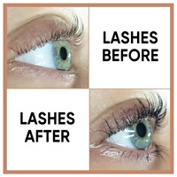 Kit de teinture pour sourcils personnalisé en gros avec logo, ensemble professionnel de teinture pour cils et sourcils, kit de teinture pour sourcils à marque privée pour salon et usage domestique