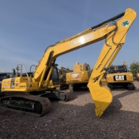 Gebrauchter Komatsu PC220 22-Tonnen-Raupenbagger mit Originalmotor und Niedrigem Kraftstoffverbrauch für Kommunale Erdarbeiten und Straßenbau