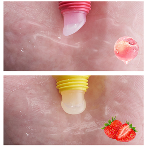 Bálsamo Labial KORMESIC 15ml Bálsamo Labial Nutritivo de Durazno Bálsamo Labial Orgánico Natural Vegano Humectante Aclarante Bálsamo Labial de Fresa - Product Image 3