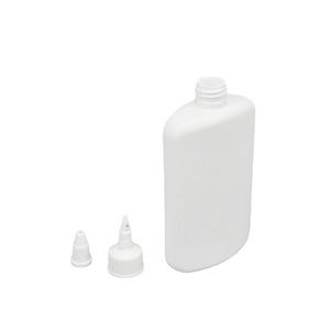 Botella de pegamento plana de 150 ml con boquilla puntiaguda y tapa de rosca, frasco rectangular de plástico para pintura, revestimiento, extrusión y embalaje. - Product Image 5