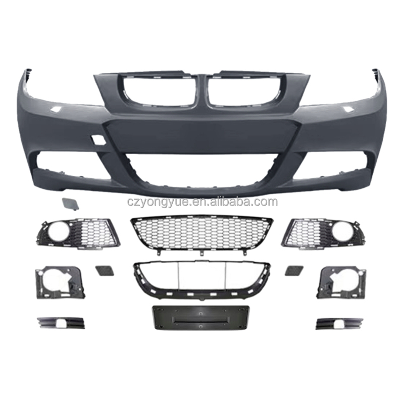 M Sport Msport Front Bumper M Tech Mtech Front Bumper for BMW 3 Series E90 325i 350i 2005 2006 2007 2008 2009 2010 2011 2012