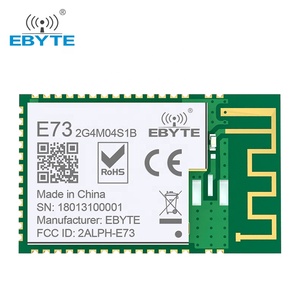 โมดูลส่งข้อมูลไร้สาย Ebyte CE FCC ROSH E73-2G4M04S1B IOT ใช้ชิป NRF52832 ความถี่ 2.4GHz รองรับ Beacon และ BLE 5.0 - Product Image 2