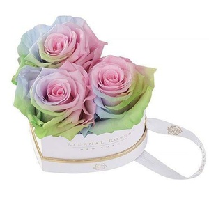 Mom I Love You <b>Heart</b> Bouquet Luxury Custom <b>Heart</b> <b>Shape</b> Flower <b>Box</b> - Product Image 3