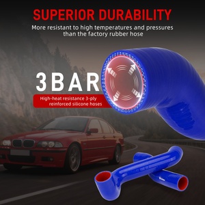 Bevinsee <span class=keywords><strong>M54</strong></span> M56 Motor Fahrzeug Silikon Kühler Kühlmittelschlauch Set für BMW 3er Serie E46 320i 323i 325i 328i 330i 325Xi 330Xi - Product Image 3