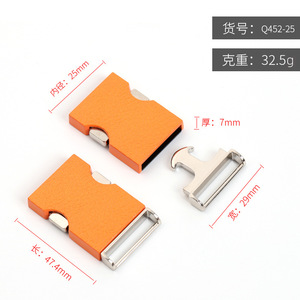 Hebilla de liberación lateral de aleación de zinc, 25 mm de diámetro interior, duradera para bolsos - Product Image 4