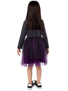 Nouvel arrivage de carnaval d'Halloween pour enfants <span class=keywords><strong>Jack</strong></span> Skellington Costume de Cosplay pour enfants - Product Image 3