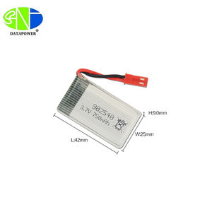 Batería de Iones de Litio 902540 de 800 mAh y 3.7 V, la Más Vendida, de Alta Calidad, Precio de Fábrica al por Mayor - Product Image 2