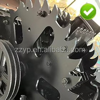 Nouvelle machine combinée de découpe et de broyage de fourrage pour animaux et de paille à haute pulvérisation