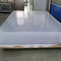 Feuille de plexiglas de grande taille 4x8, feuilles de plexiglas bon marché pour tableau d'écriture LED