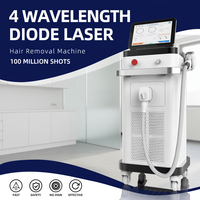 Meilleure machine d'épilation permanente au laser à diode à lumière pulsée 808nm 755nm 1064nm, approuvée CE, 1200W, usage commercial intensif