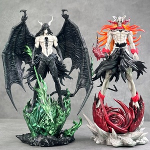 Figurine d'action Ichigo rieur en collaboration avec Death God Rampage Ox Head, jouet décoratif en PVC GK Xiao Wu Sifa à deux étapes Black Wing - Product Image 1