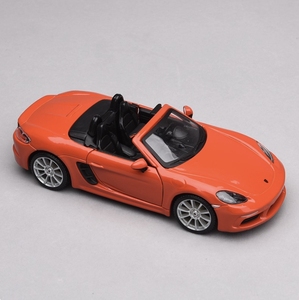 <span class=keywords><strong>Modellino</strong></span> Auto Sportiva Decappottabile <span class=keywords><strong>Porsche</strong></span> 718 Boxster in Scala 1:24, in Lega di Alluminio Pressofusa, Pezzo da Esposizione Personalizzato - Product Image 4