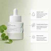 Ampoule OEM 3X Formule Active Azélaïque avec Centella pour l'équilibre du sébum, atténuation des marques et unifier le teint, 30ml, Marque Privée, Soins de la Peau en Gros