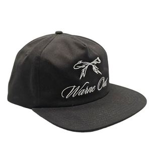 OEM 5 Panel Custom Snapback Hat a <b>Frame</b> Flat Brim Hip Hop Snapback Cap for Men - Product Image 3