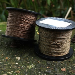 <span class=keywords><strong>Fil</strong></span> de pêche 16 brins Leadcore Leader Line haute densité, résistant à l'abrasion, importé, âme souple <span class=keywords><strong>en</strong></span> plomb, couleur marron camouflage boue, 0,9 mm - Product Image 3