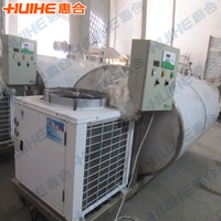 Vendita calda bevanda di raffreddamento serbatoio 1000L latte refrigeratore nave latte di raffreddamento mobile di latte serbatoio del latte su ruote