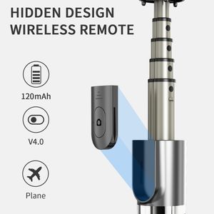 Vente en gros de trépieds pliables sans fil en alliage d'aluminium <span class=keywords><strong>L03</strong></span>, bâton à <span class=keywords><strong>selfie</strong></span> - Product Image 6