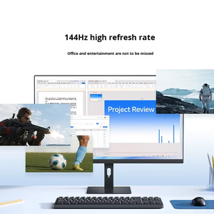Moniteur LED IPS Full HD 27 pouces 144Hz HDR DP pour ordinateur de bureau, nouveau <span class=keywords><strong>Redmi</strong></span> noir pour le gaming, 99% sRGB, temps de réponse de 6 ms, pour la maison et les étudiants - Product Image 3
