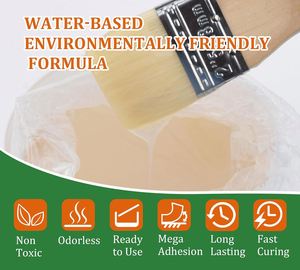 Revestimiento Sellador Impermeable de Poliuretano - Líquido Transparente Ecológico para Reparación de Fugas en Techos y Cimentaciones, Uso Interior/Exterior - Product Image 3