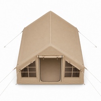 6 ㎡   Tente de camping gonflable 2x3m en Oxford 420D, imperméable, portable, facile à monter pour les escapades de week-end