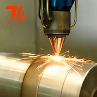 Machine de revêtement laser CNC haute vitesse 3-6KW pour la réparation d'arbres et le remplacement par chromage, efficacité de la poudre de 90%