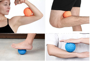 Venta al por Mayor de Pelotas de PVC con Púas para Alivio del Dolor de Manos y Pies, Fascitis Plantar, Pelotas de 7.5cm - Product Image 2