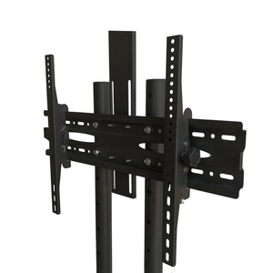 Support de télévision mobile robuste en acier <span class=keywords><strong>NB</strong></span>, réglable en hauteur de 32 à 65 pouces, avec rotation à 360 degrés, compatible LED/LCD, compatibilité VESA 680x480 mm - Product Image 4