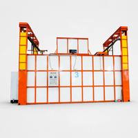 Type direct de chariot à 6 cadres d'usine four vieillissant  petit four industriel de profil en aluminium d'extrusion