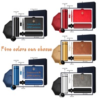 Set Hadiah Kantor Perusahaan WD Custom Branded Dengan Logo, Set Pena dan Notebook Kulit Premium untuk Promosi Bisnis dan Hadiah Klien