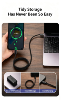 Kabel Pengisian Daya Anti-Putus Tahan Lama 60% Lebih Cepat dengan Chip Perlindungan Cerdas Terintegrasi Untuk iPhone iPad OEM ODM Grosir