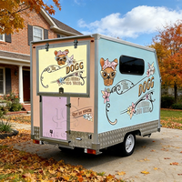 Remolque Móvil para Lavado de Mascotas, Camioneta para Peluquería Canina, Remolque para Peluquería de Perros, Coche Móvil para Peluquería de Mascotas en Venta