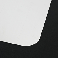 Plaques vierges en aluminium blanc de haute qualité pour enseignes extérieures, panneaux DIY personnalisés, plaques métalliques avec trous pré-percés