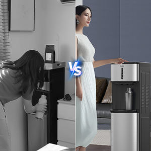 Caricamento di fondo grande capacità verticale 3 in 1 bottiglie fredde e calde erogatore di <span class=keywords><strong>acqua</strong></span> elettrica per uso domestico con funzione di raffreddamento - Product Image 2