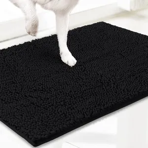 Dikke Vuiltrapper Microfiber Absorberend Modderkleed Hondendeur Mat Tapijt Voor Thuisingang